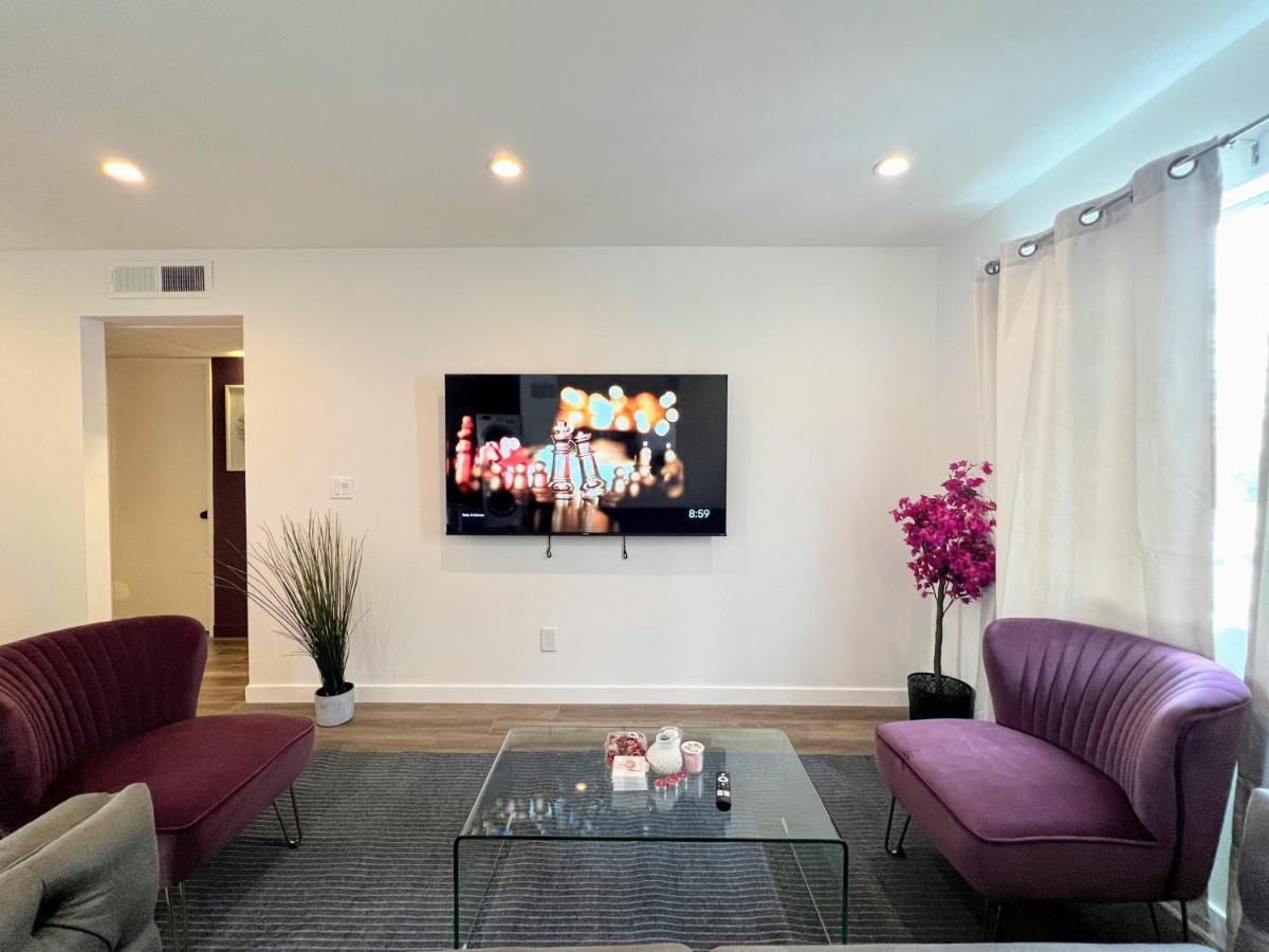 ロサンゼルス Hollywood Purple Habitatヴィラ エクステリア 写真